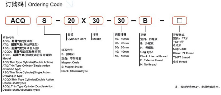 pneumatic compact cylinder